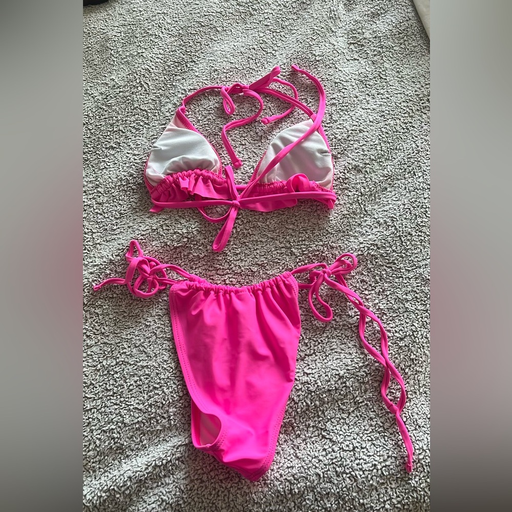 Shein Pink Bikini set